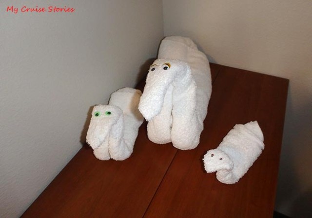making towel ducks