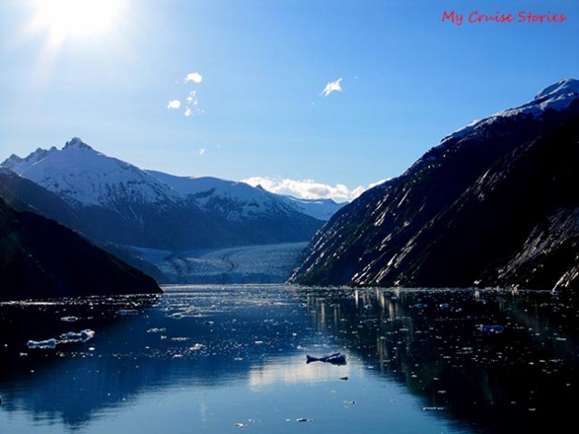 Dawes Glacer at sunrise