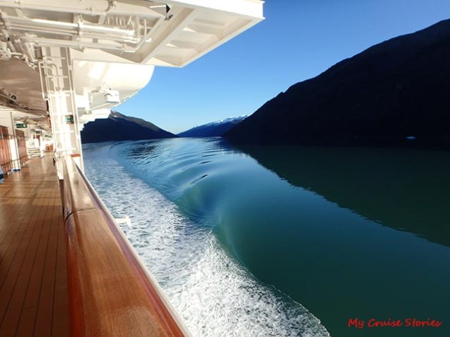 Ruby Princess in Endicott Arm
