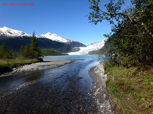 river near Mendenhall Glacier