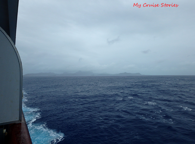 Bora Bora in the mist