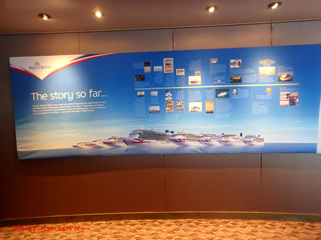 P&O timeline and ship info