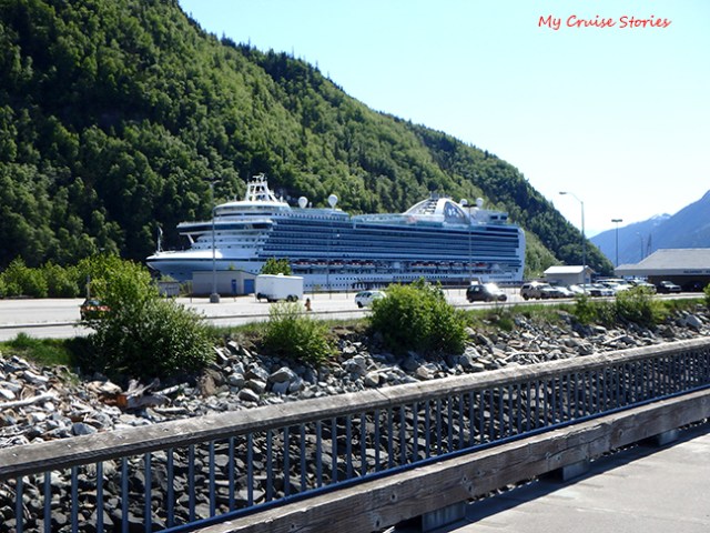 cruise ship in Alaska
