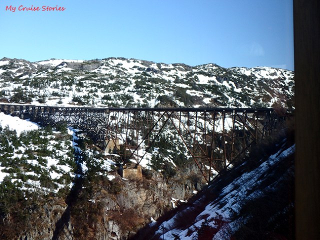 old train trestle near Skagway