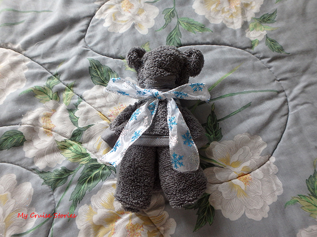 teddy bear towel