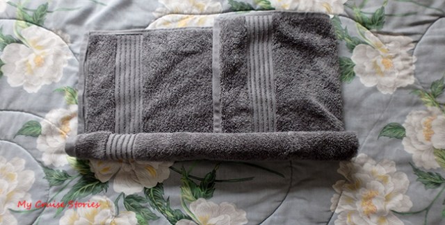 how to fold a towel teddy bear