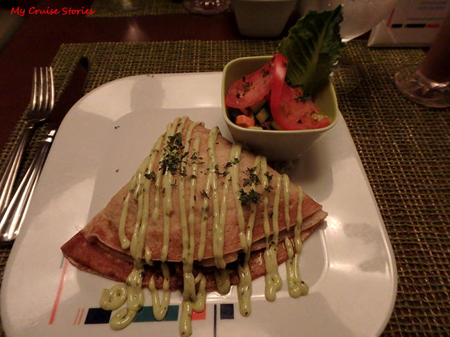 cruise ship specialty restaurant