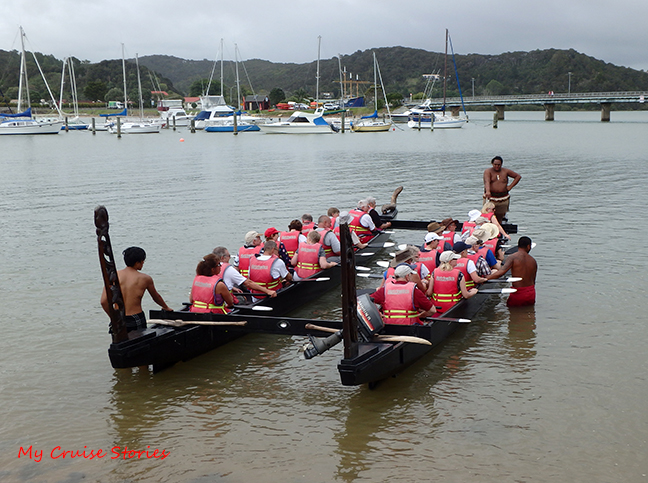 Maori canoe