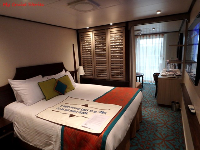 inside Havana Cabana cabin