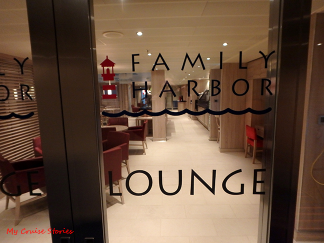 exclusive area on a cruise ship