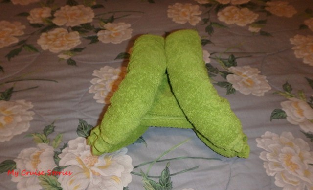 take the tips of both ends of one roll in one hand and both ends of the other roll in the other hand and pull