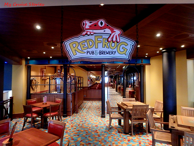 Red Frog Pub on Carnival Vista