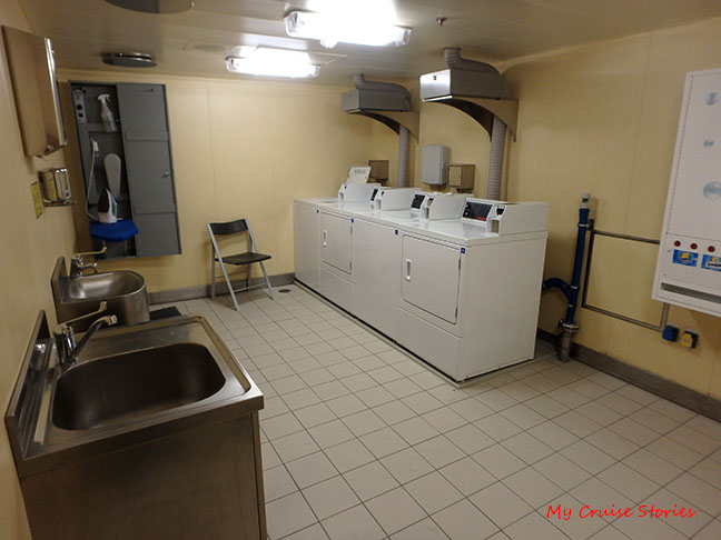 cruise ship passenger laundry