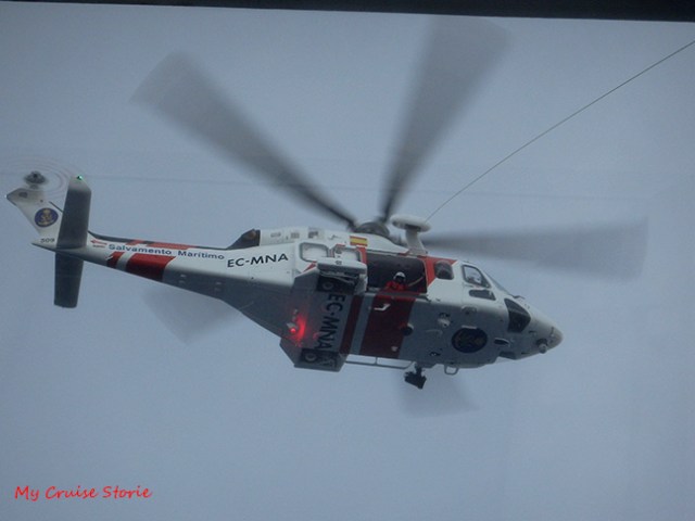 helicopter rescue at sea