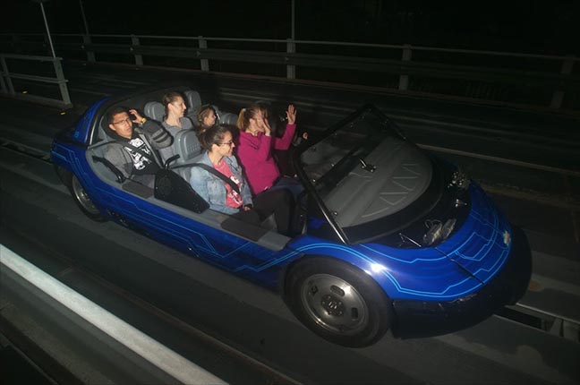 this car is on autopilot