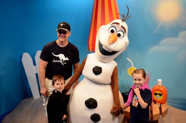 Olaf at Disney World