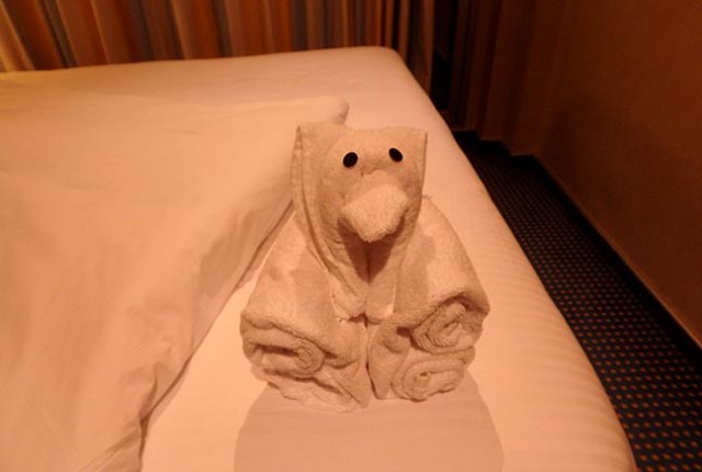 towel origami