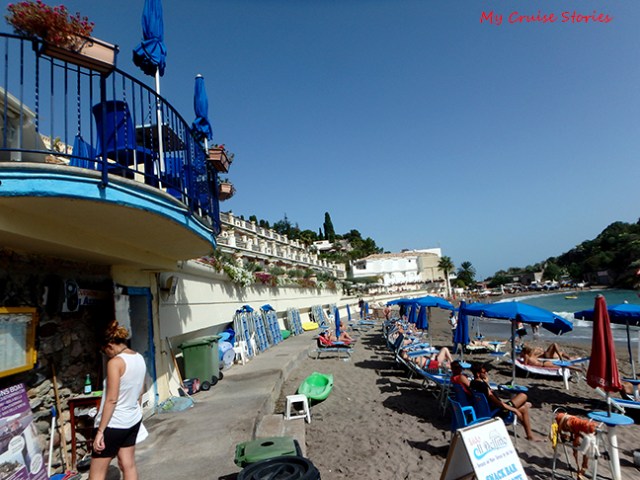 Taormina beach