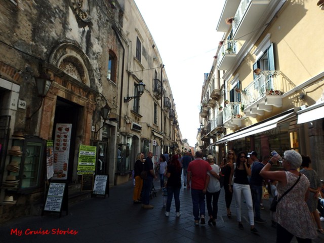 tall buildings in Taormina
