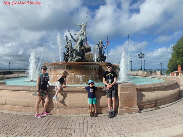fountain in Puerto Rico