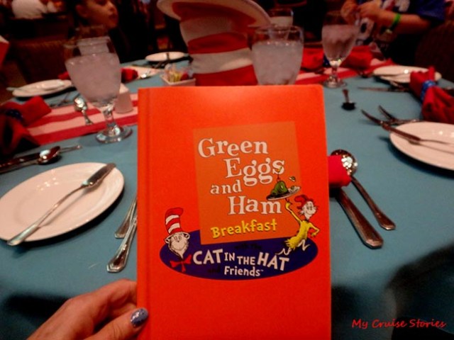 Green Eggs and Ham breakfast