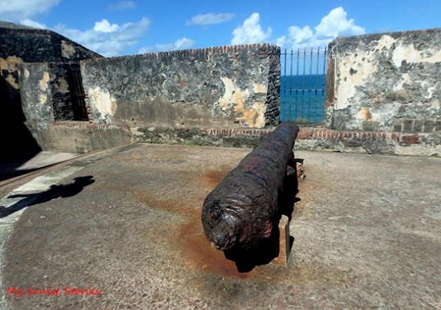 cannon at old Spanish fort