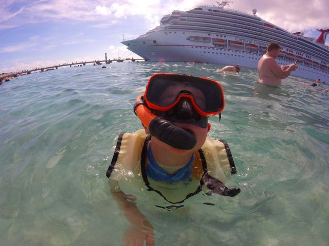 snorkeling in Grand Turk