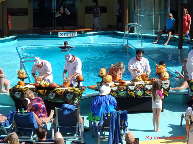 Halloween fun on a cruise ship