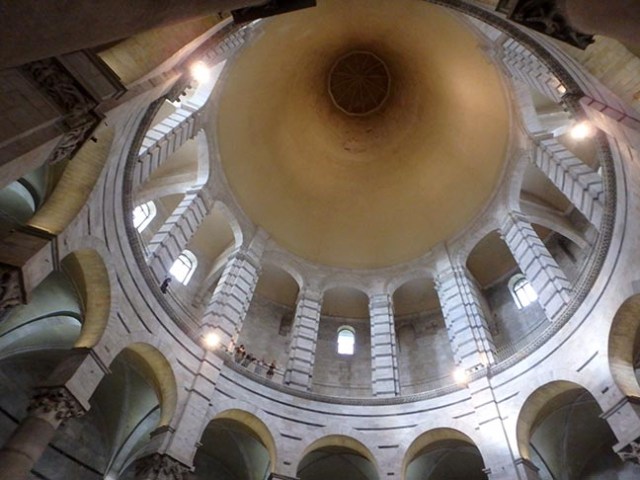 baptistery at Pisa