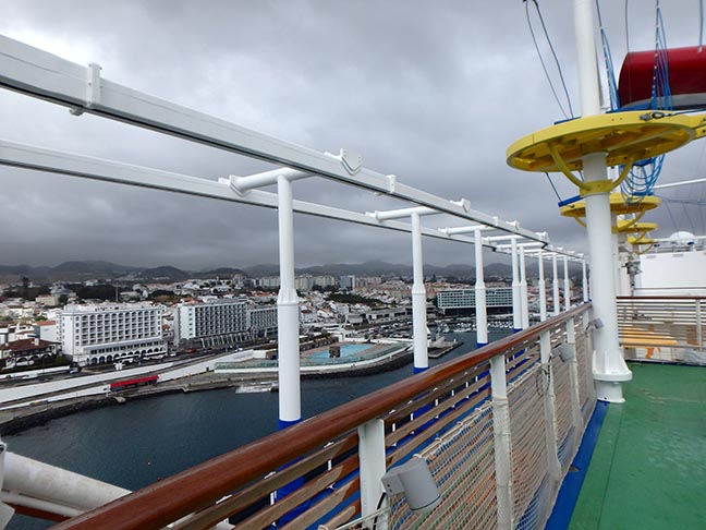 Carnival Vista in Ponta Delgada, Azores