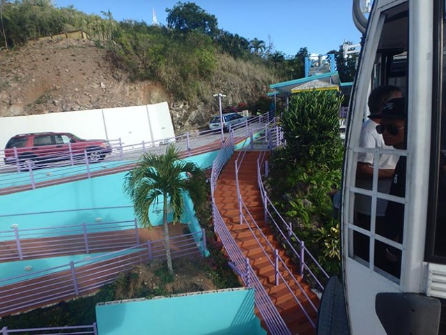 skyride top station