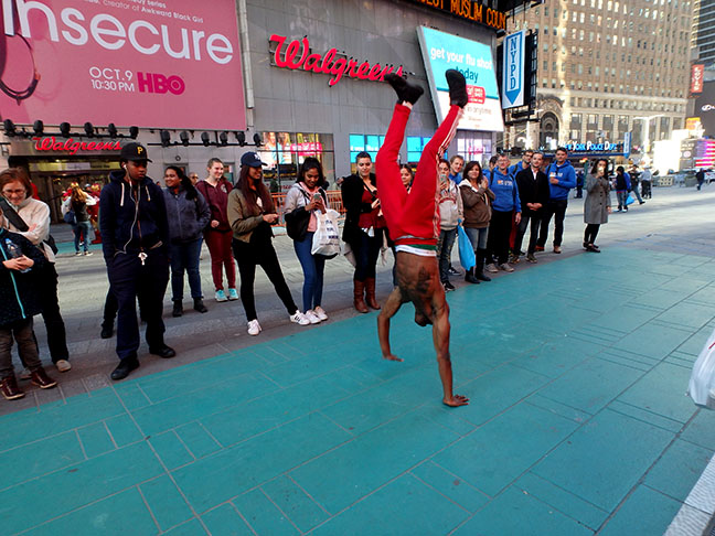 New York street performers