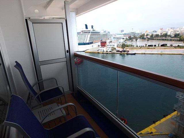 cruise ship balcony