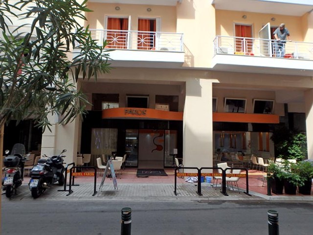 Faros hotel in Greece