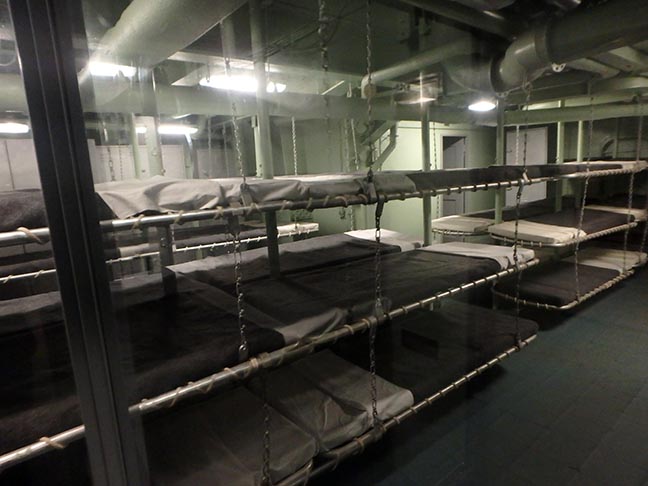 Intrepid bunk room