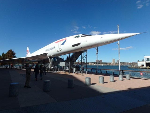 concorde at the Intrepid Museum