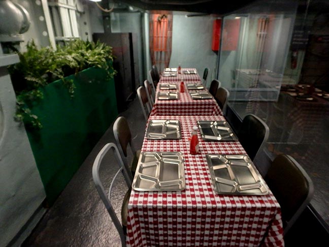 aircraft carrier mess hall