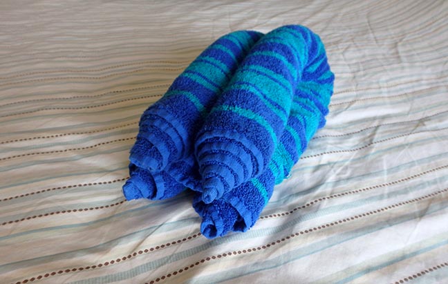 how to fold towel animals