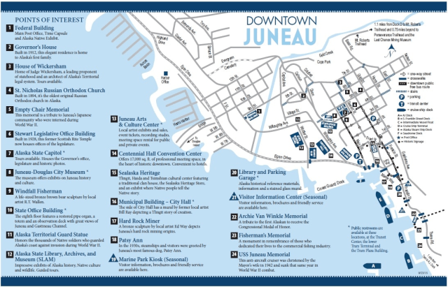 Juneau map
