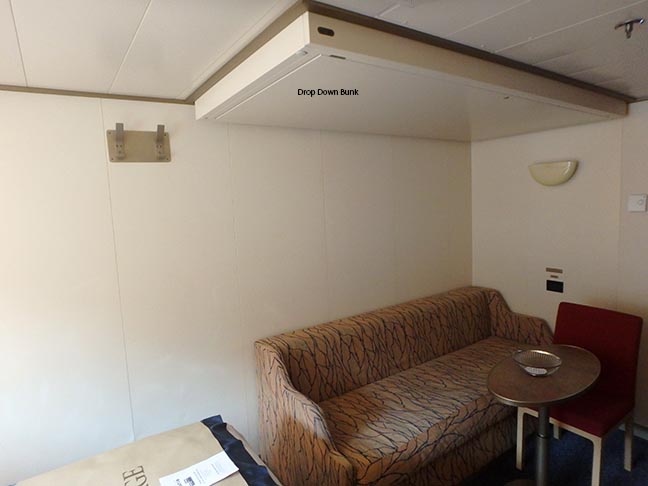 drop down bunk