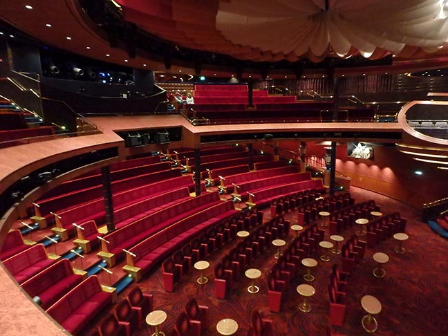 theater on the Oosterdam