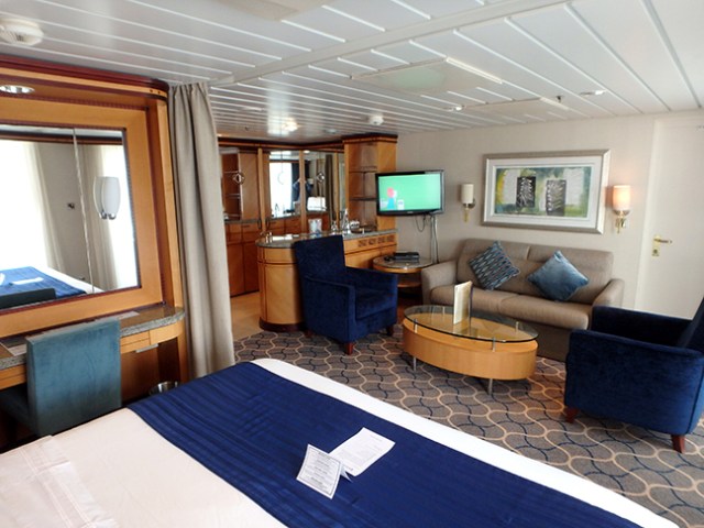 cruise ship suite