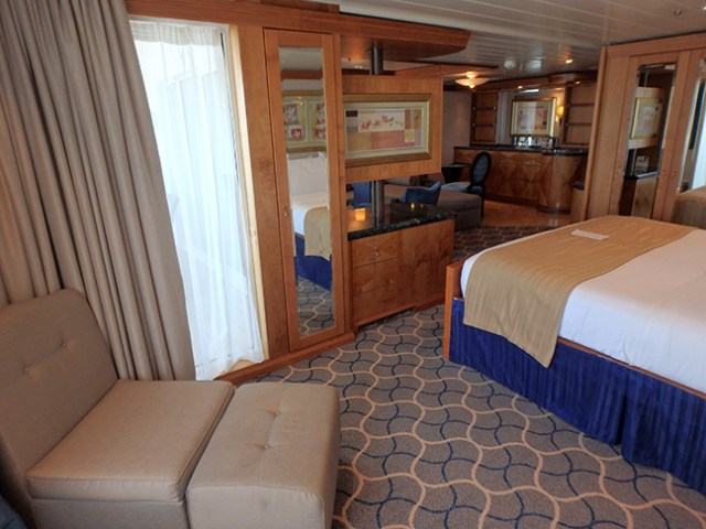 cruise ship suite