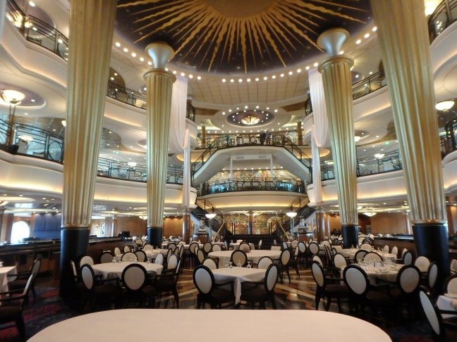 cruise ship dining room