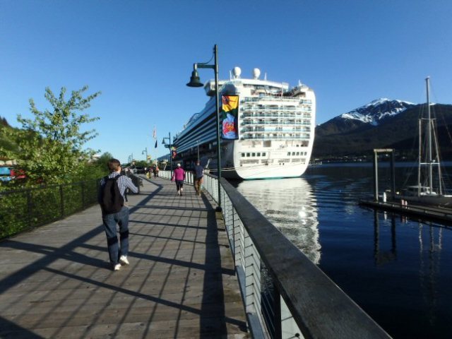 Princess dock, Juneau