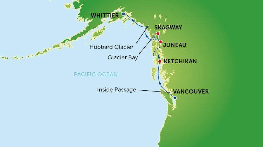 Alaska map