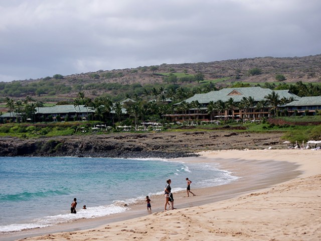 Lanai island in Hawaii