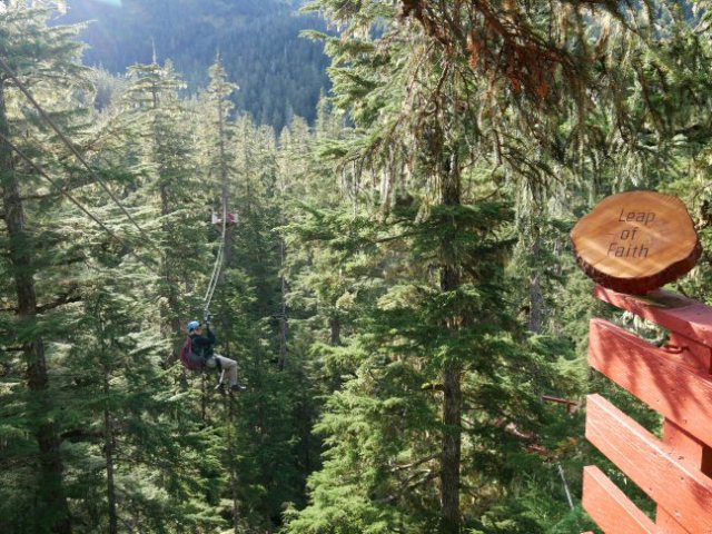 Juneau zipline