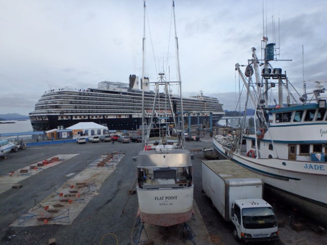 Sitka cruise ship dock