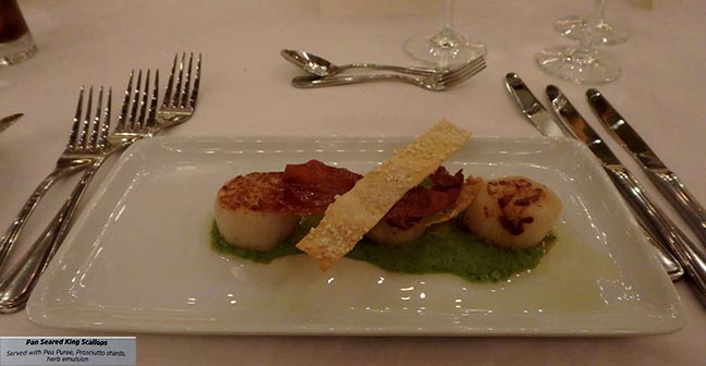 captains table appetizer